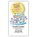 Medical Arts Press® Dual-Imprint Peel-Off Sticker Appointment Cards; Dental Town