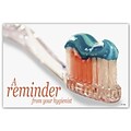 Medical Arts Press® Dental Standard 4x6 Postcards; Brush/Paste
