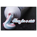 Medical Arts Press® Dental Standard 4x6 Postcards; Tube of Toothpaste