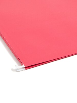 Smead Hanging File Folders, 3 1/2" Expansion, Letter Size, Assorted Colors, 4/Pack (64290)