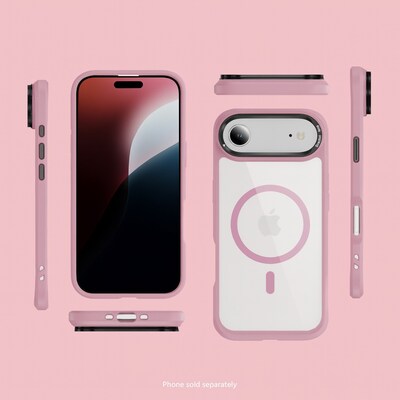 SaharaCase Raider Series MagSafe Compatible Phone Case for iPhone 17 Air, Shock Absorbing, Desert Rose (CP00955)
