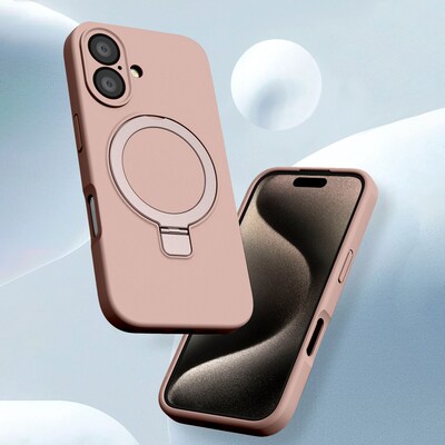 SaharaCase Venture MagSafe Phone Case for iPhone 16, Shock Absorbing, Desert Rose (CP00636)