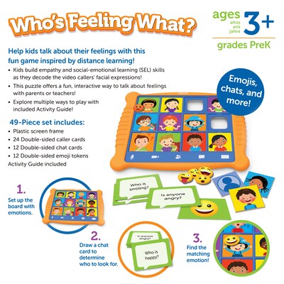 Learning Resources Who's Feeling What? Identification Game (LER6374)