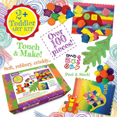 Roylco Toddler Art Kit, 129 Pieces/Pack (R-17101)