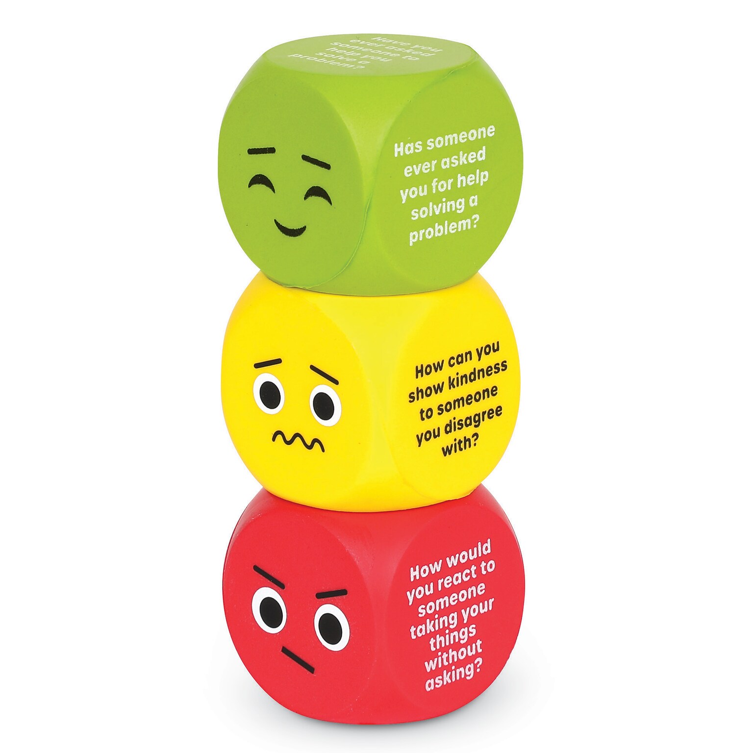 Learning Resources Conflict Resolution Cubes, Assorted Colors (LER7378)