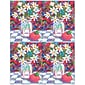 Graphic Image Laser Postcards; Painted Flowers, 100/Pk