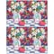 Graphic Image Laser Postcards; Painted Flowers, 100/Pk