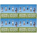 Physical Therapy Laser Postcards; Freedom of Movement, 100/Pk