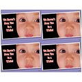 Photo Image Laser Postcards; Baby Face