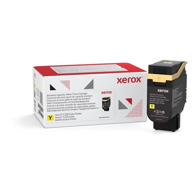 Xerox C325 Wireless Color Laser Printer All-In-One Complete Bundle W/ 4-Color Toner Set and 3-Year Extended Warranty (C325/DNI)