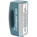 Xstamper® Pre-inked Pocket/Notary Stamp; 5/8x2-7/16, Up to 5 Lines