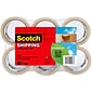 Scotch Packing Tape, 1.88" x 49.6 yds., Clear, 6/Pack (3750G6)