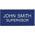 Professional Name Badge Without Logo; 1-1/2 x 3