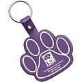 Custom Printed Key Tags; Paw