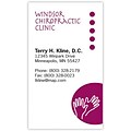 Medical Arts Press® Chiropractic Color Choice Business Cards; Hands