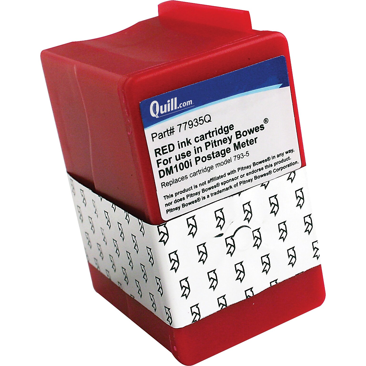 Quill Brand® Replacement Ink Cartridges, For Pitney Bowes® DM100i/DM125/DM200L/DM225