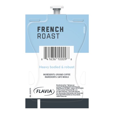 Alterra French Roast Coffee Flavia Pods, Dark Roast, 100/Carton (MDRA184)