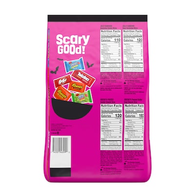 Hershey Assorted Chocolate & Gummy Candy Variety Bag, 49.74 oz., 105 Pieces (34000-94699)