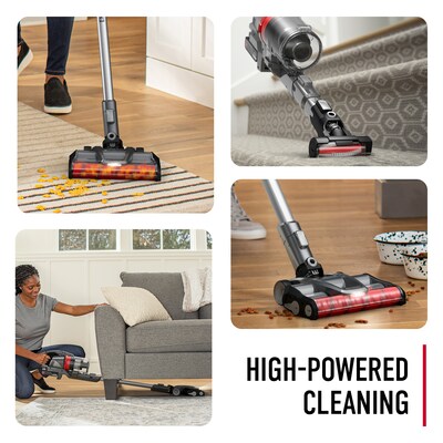 Hoover ONEPWR Emerge Pet Cordless Stick Vacuum, Bagless with All-Terrain Dual Brush Roll Nozzle Two Battery Kit (BH53603VE)