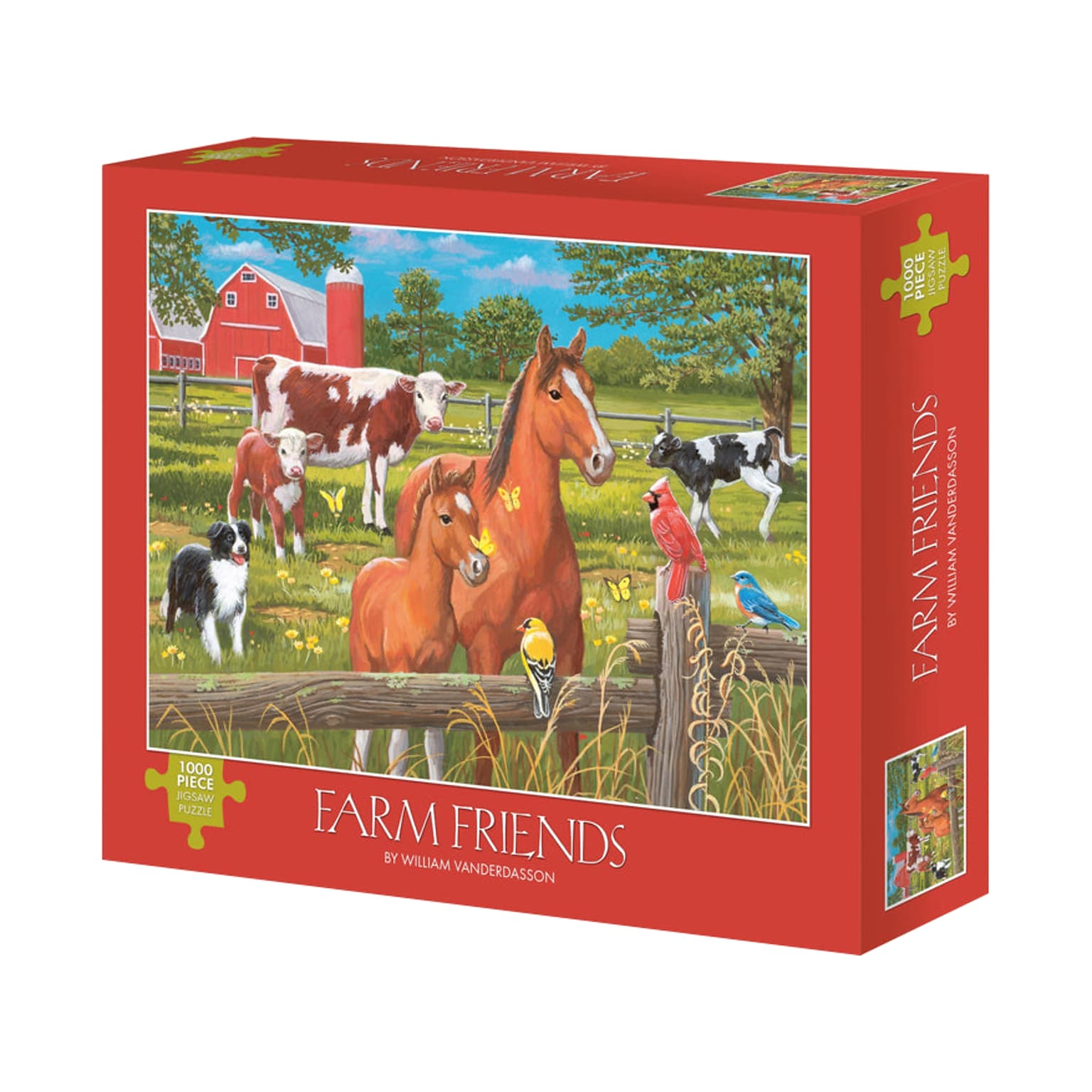 Willow Creek Farm Friends 1000-Piece Jigsaw Puzzle (49465)