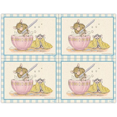 House-Mouse Designs® Postcards; for Laser Printer; Mouse Wash, 100/Pk