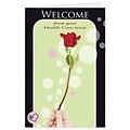 Medical Arts Press® Medical Welcome Cards; Flower, Blank Inside