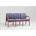 Lesro Weston Reception Room Furniture Collection in Standard Fabric; 3-Seat Sofa without Arms