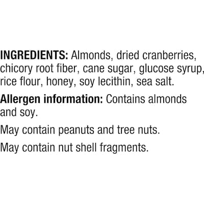 KIND PLUS Gluten Free Cranberry Almond Nutrition Bar, 1.4 oz., 12 Bars/Box (PHW17211)