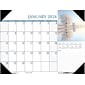 2024 House of Doolittle Scenic 22" x 17" Monthly Desk Pad Calendar (147-24)