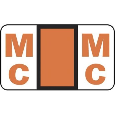 Medical Arts Press® POS® Systems Compatible 3300 Series Alpha Sheet Labels; Mc