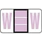 Medical Arts Press® POS® Systems Compatible 3300 Series Alpha Sheet Labels; "W"