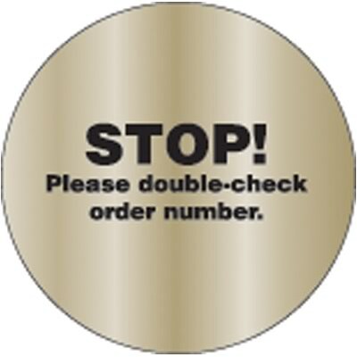 Custom-Printed Round Labels; 2-1/8 Diameter