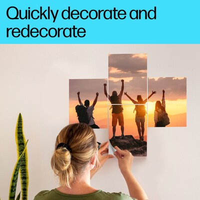 HP Picture Stickers, 8.5" x 11", 25 Sheets/Pack (8L1U9A)
