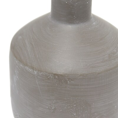 Simple Designs Mini Bocksbeutal Concrete Table Lamp, Gray (LT2080-GRY)