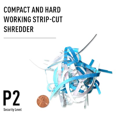 IDEAL 4003 P-2 Security 46 Sheet Strip Cut Multi-Media Commercial Shredder (IDEDSH0394H)