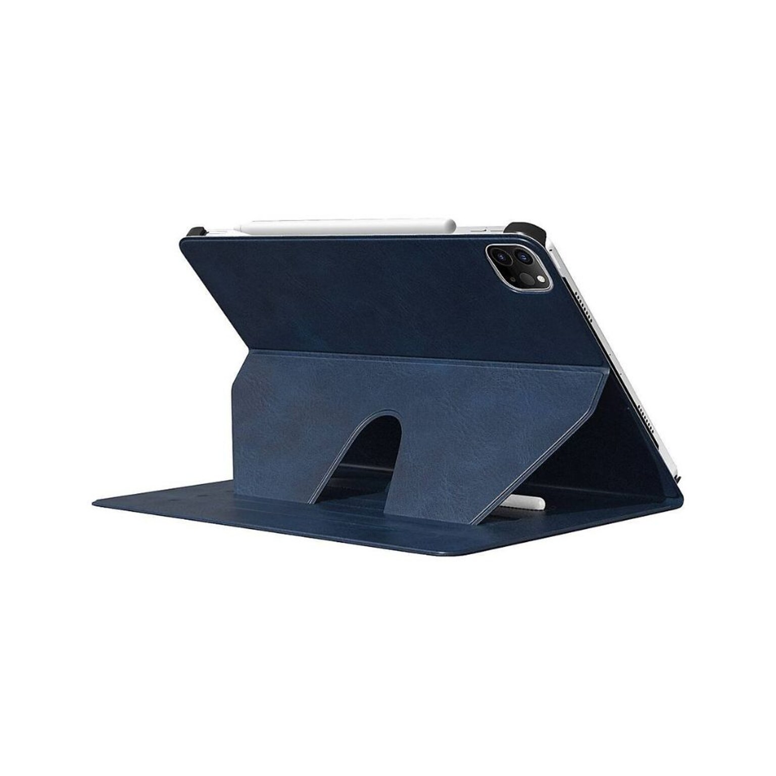 SaharaCase Multi-Angle Folio Case for Apple iPad Pro 12.9 (4th, 5th, and 6th Gen 2020-2022), Dark Blue (TB00027)
