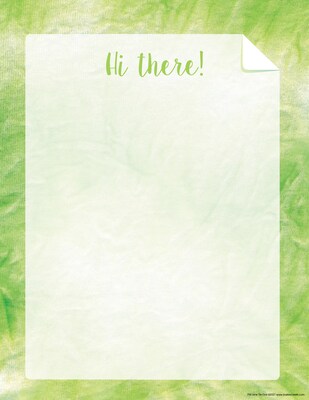 Barker Creek Tie-Dye & Ombré Computer Paper, 8.5" x 11", 60 lbs., Assorted Colors, 150 Sheets/Pack (4328)