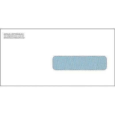 Medical Arts Press® Insurance Claim Form Envelopes; Personalized, Right Window, Self-Seal, 500/Box