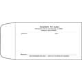 Medical Arts Press® Pill Envelopes; 3-1/8 x 5-1/2, White, Gummed, Personalized, Style A, 500/Box