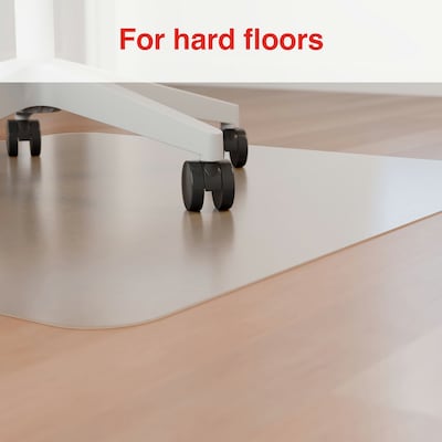 Quill Brand® Hard Floor Chair Mat, 45" x 53'', Clear (20231-CC)