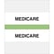 Lt. Green Std. Chart Divider Tabs; Medicare