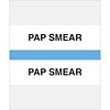 Lt. Blue Std. Chart Divider Tabs; Pap Smear
