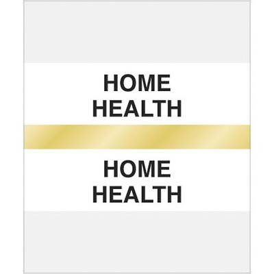 Medical Arts Press® Standard Preprinted Chart Divider Tabs; Home Health, Gold