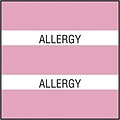 Medical Arts Press® Large Chart Divider Tabs; Allergy, Lt. Pink