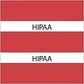 Medical Arts Press® Large Chart Divider Tabs; HIPAA, Red