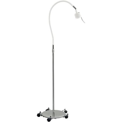 Brandt Industries Halogen Dichroic Light, 20-Watt, 5-Caster Base