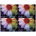 Medical Arts Press® Postcards; for Laser Printer; Gentle Reminder, Multi Color Flower, 100/Pk