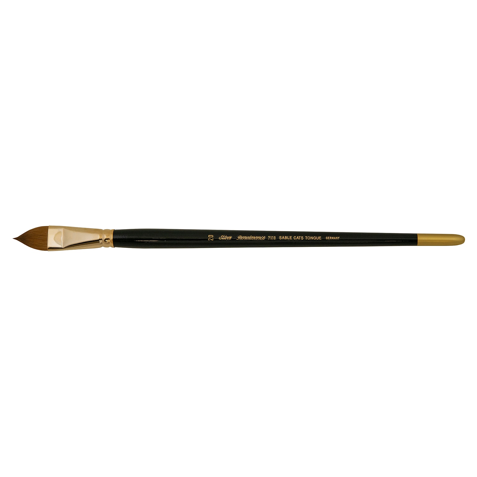 Silver Brush Renaissance Cats Tongue Brush (SLV711020)