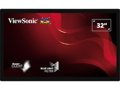 UPC 766907010466 product image for ViewSonic 32 60 Hz LCD Open-Frame Touch Monitor, Black (TD3207) | Quill | upcitemdb.com