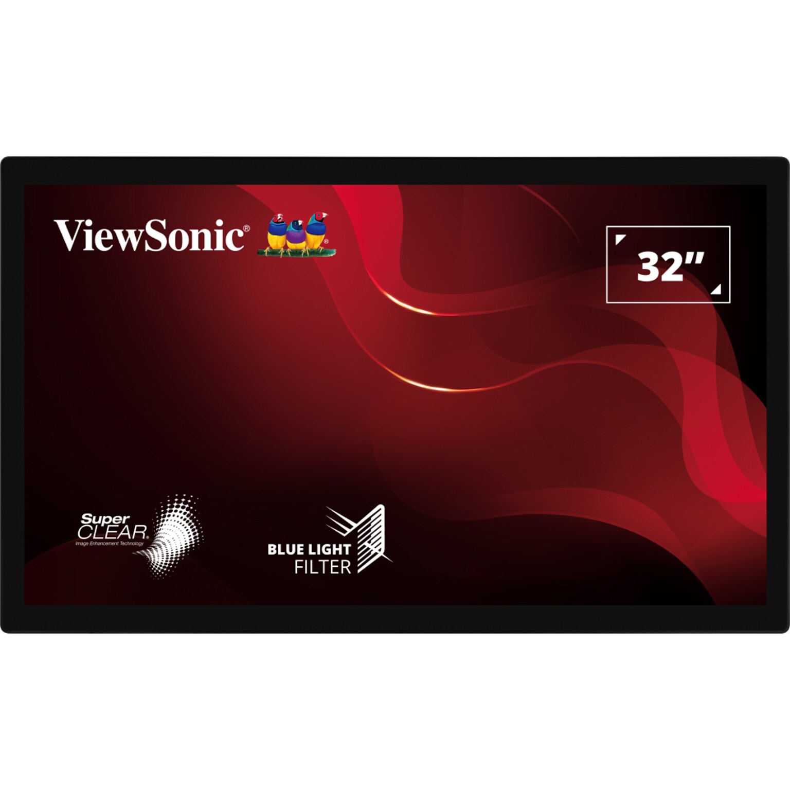 ViewSonic 32 60 Hz LCD Open-Frame Touch Monitor, Black (TD3207)